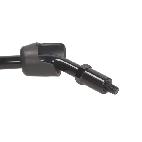 Spiegelset DMP lang M8 zwart glans – Piaggio Zip 50