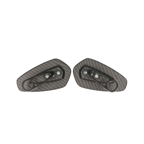 Spiegelset DMP ovaal bar-end carbon – Piaggio Zip 50