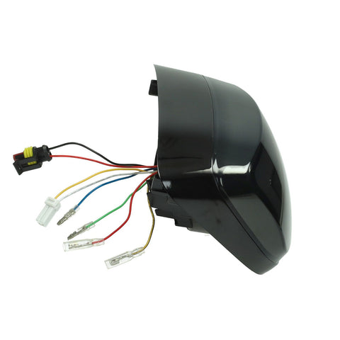 Achterlicht Power1 E-keur + knipperlichten LED smoke zwart glans – Vespa Primavera 50, Sprint 50