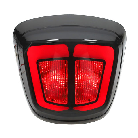Achterlicht Power1 E-keur + knipperlichten LED smoke zwart glans – Vespa Primavera 50, Sprint 50