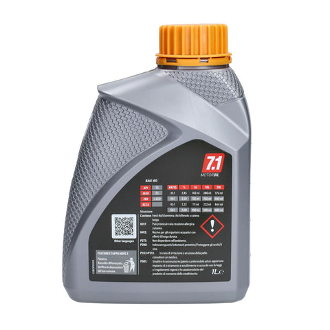 2-taktolie Malossi 7616711 volsynthetisch 1L