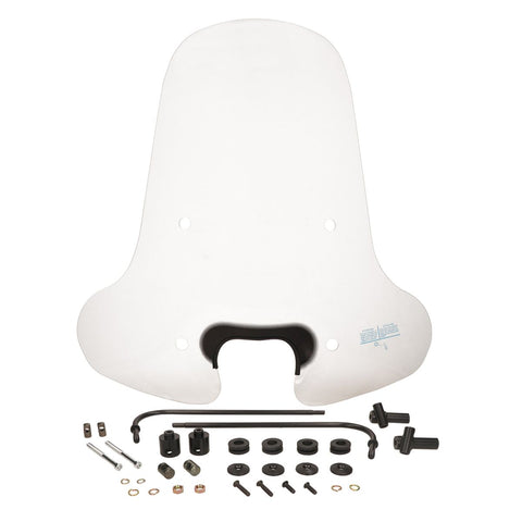 Windscherm DMP hoog helder 70cm met bevestigingsset – Piaggio Zip 50