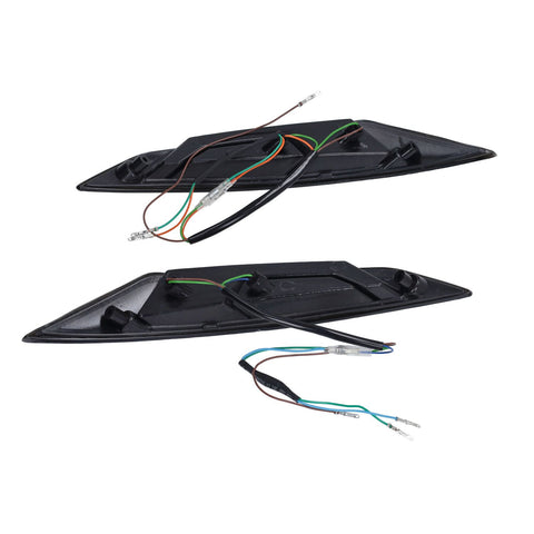 Knipperlichtset DMP voor LED Sport-1 donker smoke – Piaggio Zip 50