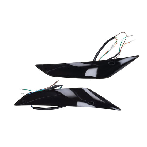 Knipperlichtset DMP voor LED Sport-1 donker smoke – Piaggio Zip 50