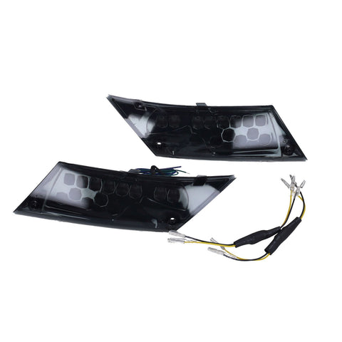 Knipperlichtset DMP achter LED SP smoke – Piaggio Zip 50