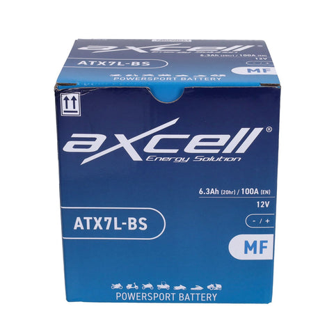 Accu Axcell YTX7L-BS – Piaggio Zip 50, Liberty 50