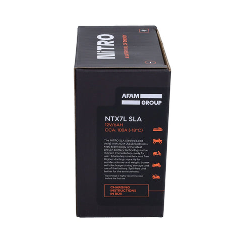 Accu Nitro YTX7L-BS SLA/gel – Piaggio Zip 50, Liberty 50
