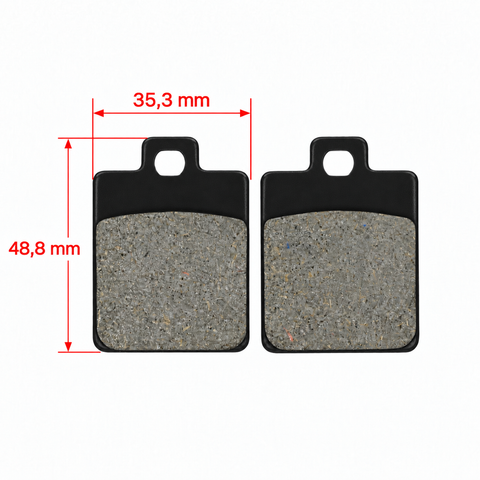 Remblokken DMP voor/achter – Gilera Runner 50, Runner 125, Runner 180