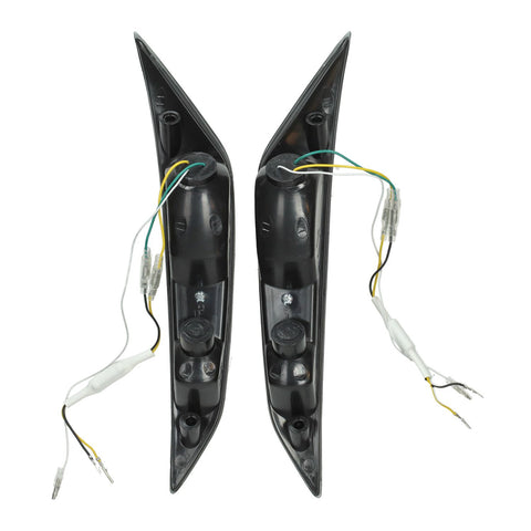 Knipperlichtset DMP voor LED sport tube wit smoke – Piaggio Zip 50