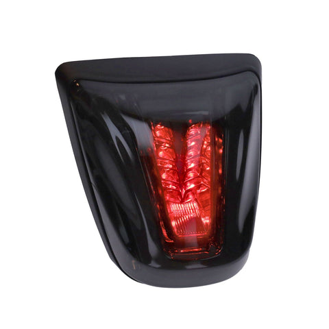 Achterlicht DMP LED tube E-keur mat zwart smoke – Vespa Primavera 50, Sprint 50