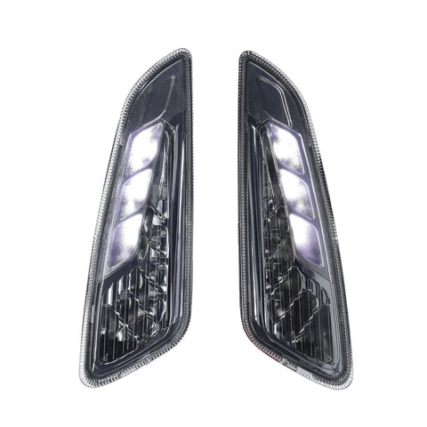 Knipperlichtset DMP voor LED dagrijverlichting licht smoke – Vespa Primavera 50, Sprint 50