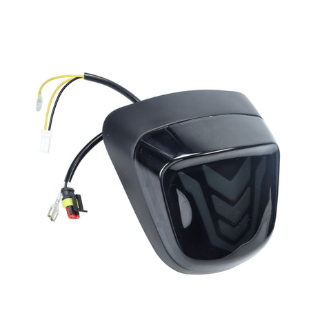 Achterlicht DMP LED EVO-1 smoke zwart mat – Vespa Primavera 50 en meer