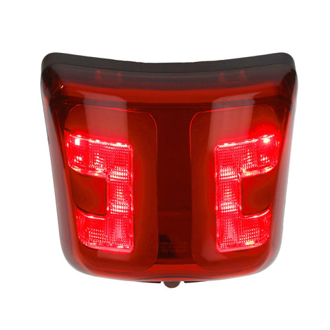 Achterlicht Power1 LED tube rood mat zwart – Vespa GTS 300