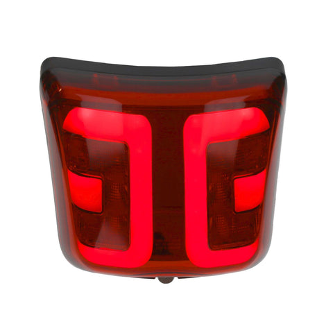 Achterlicht Power1 LED tube rood mat zwart – Vespa GTS 300
