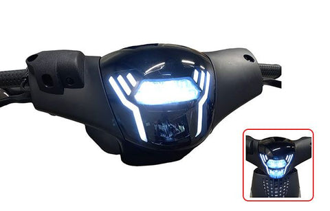 Koplamp DMP LED Sport-1 smoke – Piaggio Zip 50
