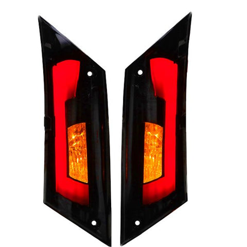Knipperlichtset Power1 achter LED tube E-keur EVO-4 smoke – Piaggio Zip 50