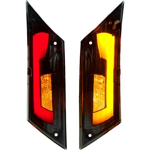 Knipperlichtset Power1 achter LED matrix EVO-3 titanium – Piaggio Zip 50
