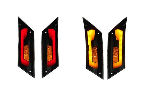 Knipperlichtset Power1 achter LED matrix EVO-5 smoke – Piaggio Zip 50