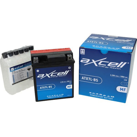 Accu Axcell YTX7L-BS – Piaggio Zip 50, Liberty 50