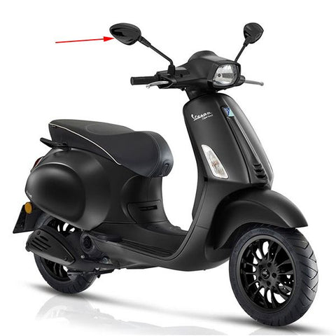 Spiegel Piaggio cm262014 rechts M8 zwart – Vespa Sprint 50