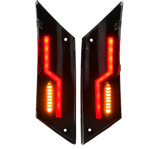 Knipperlichtset Power1 achter LED tube E-keur EVO-1 smoke – Piaggio Zip 50